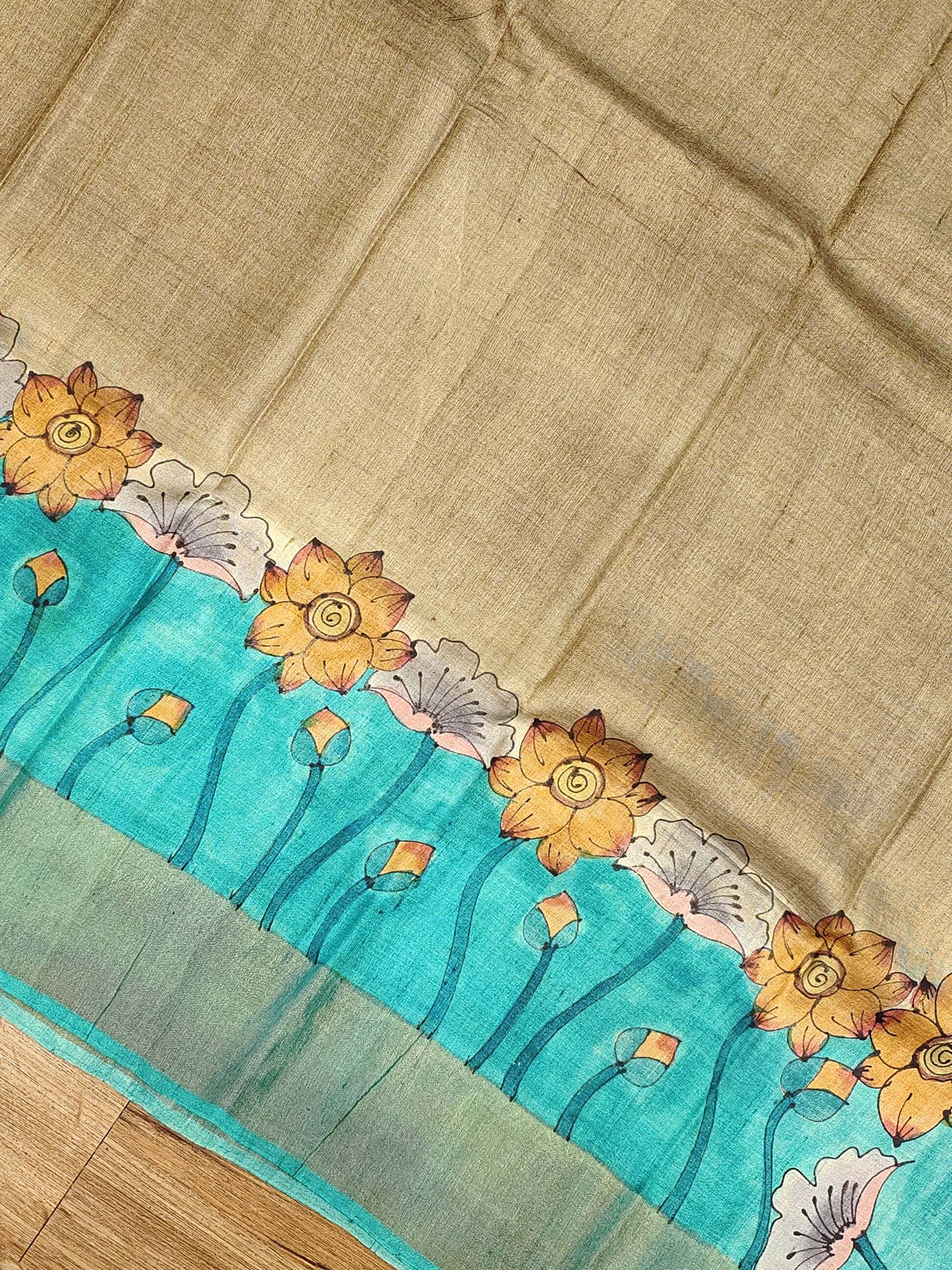 Tussar Print