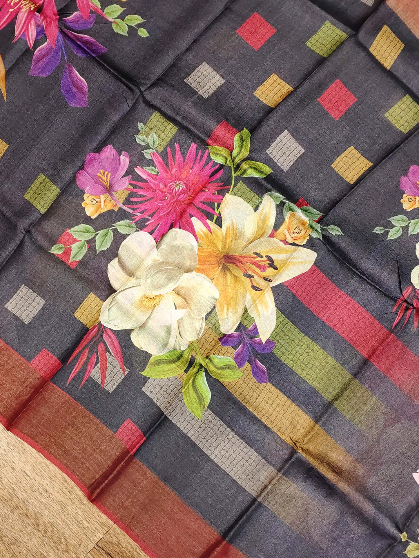 Tussar Print