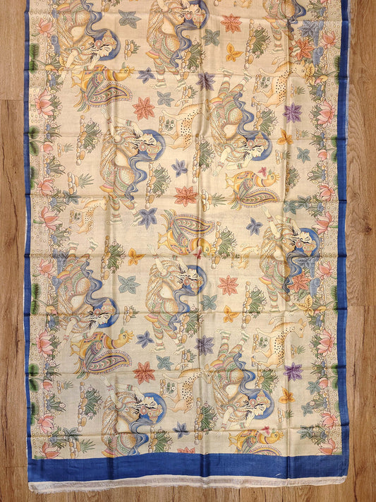 Tussar Print
