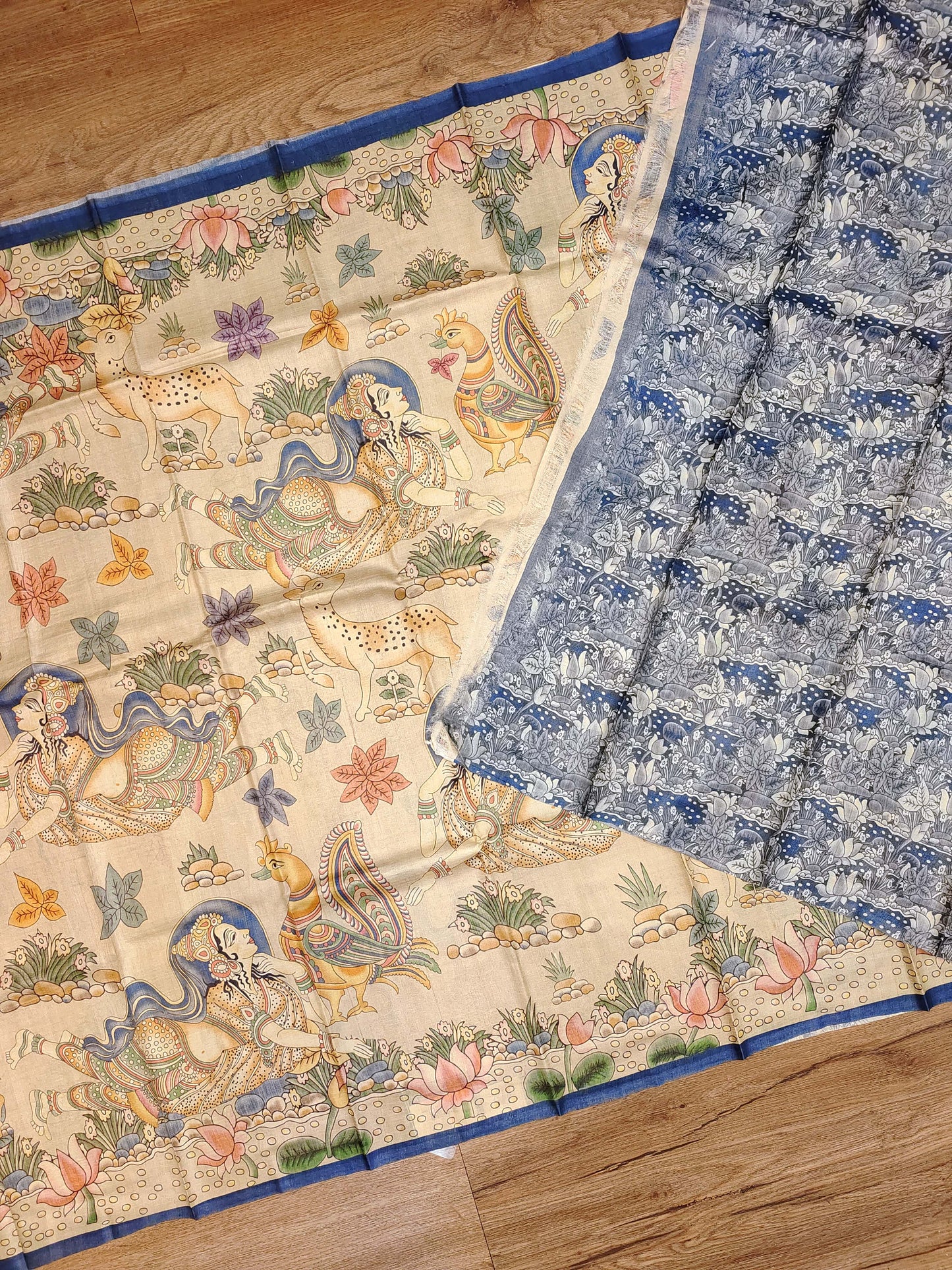 Tussar Print