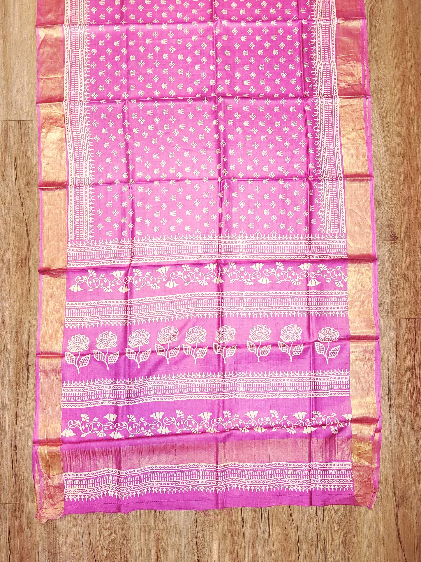 Tussar Print