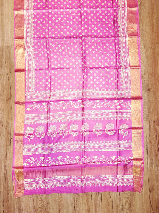Tussar Print