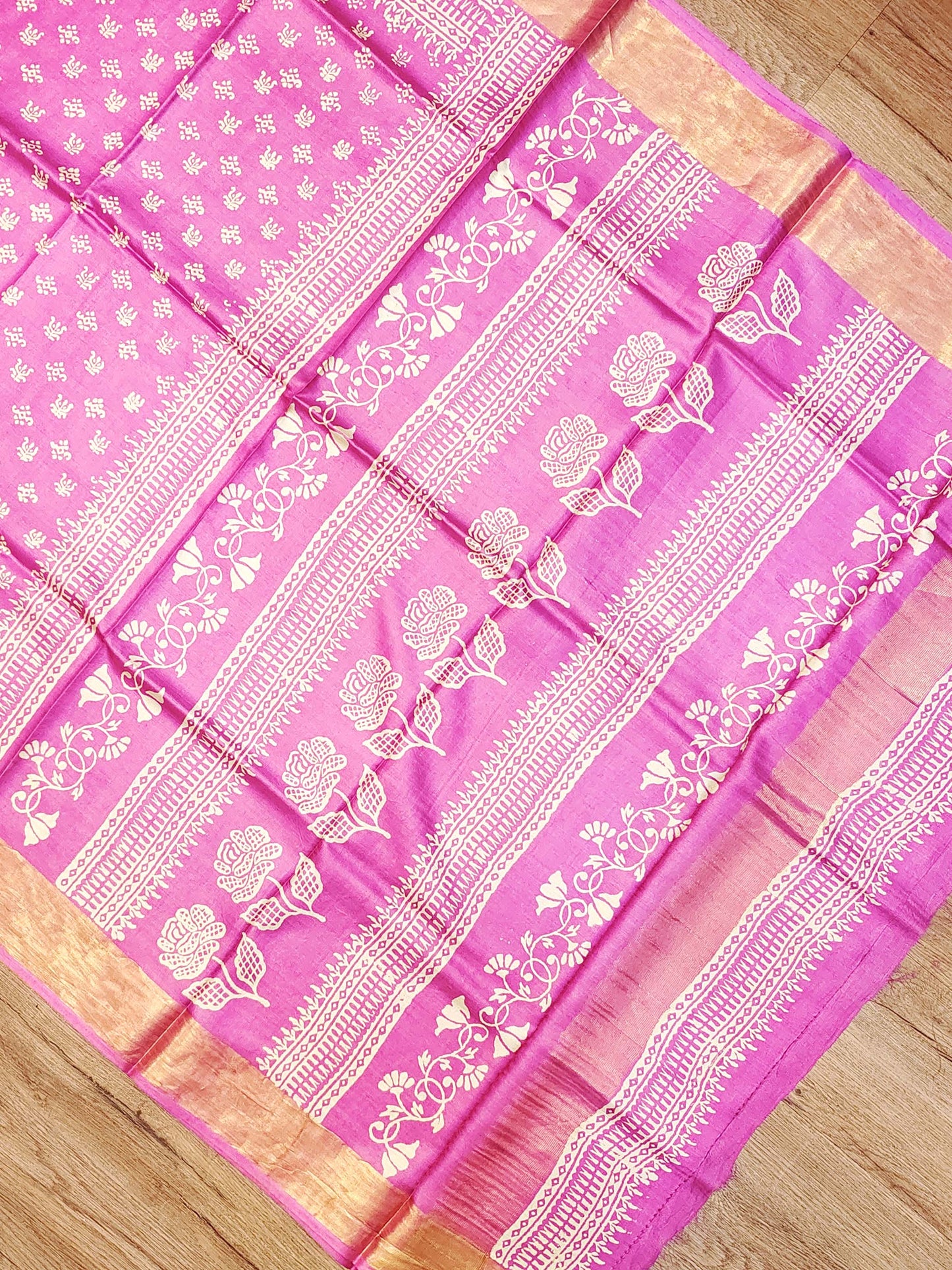 Tussar Print