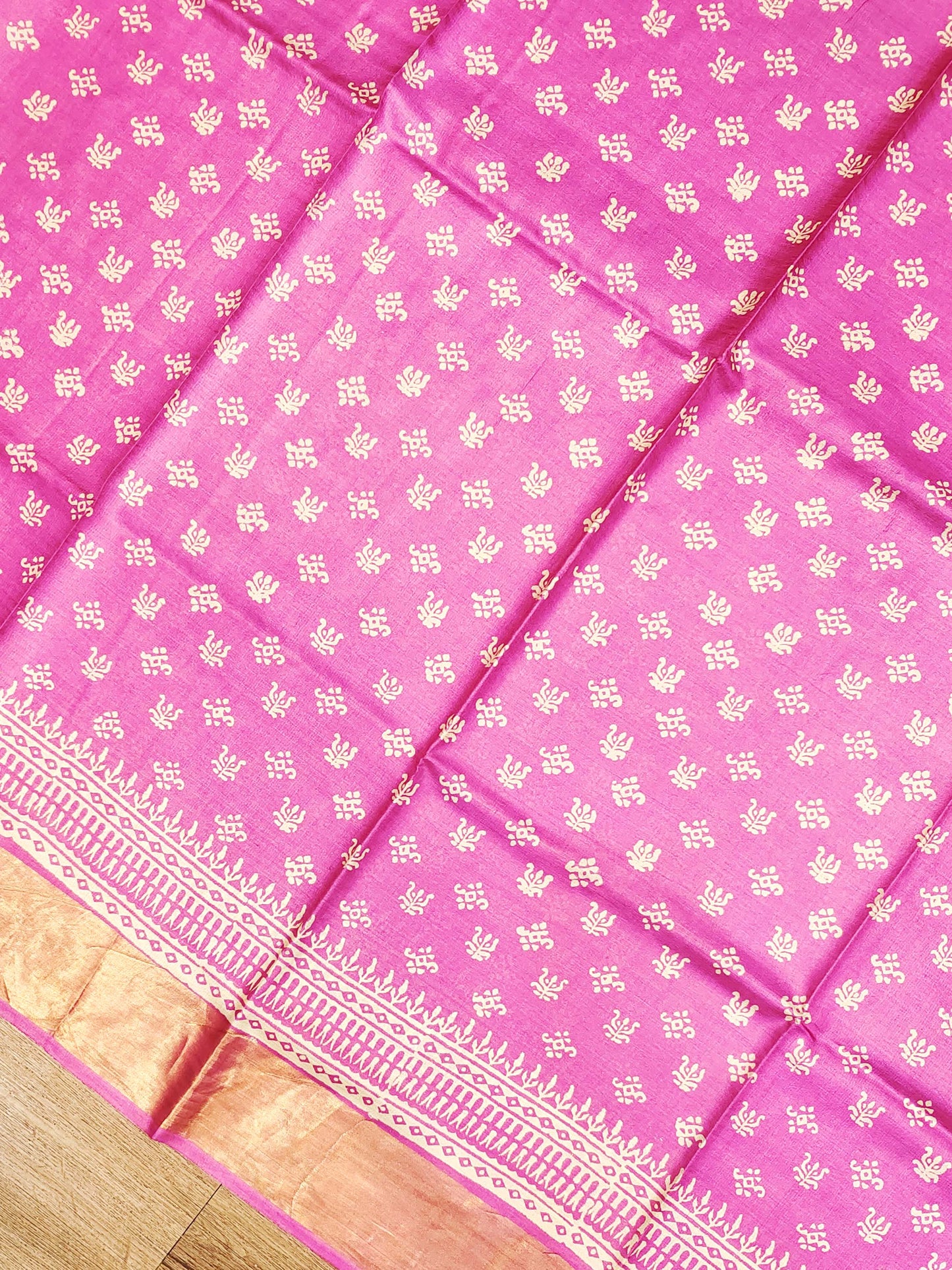 Tussar Print