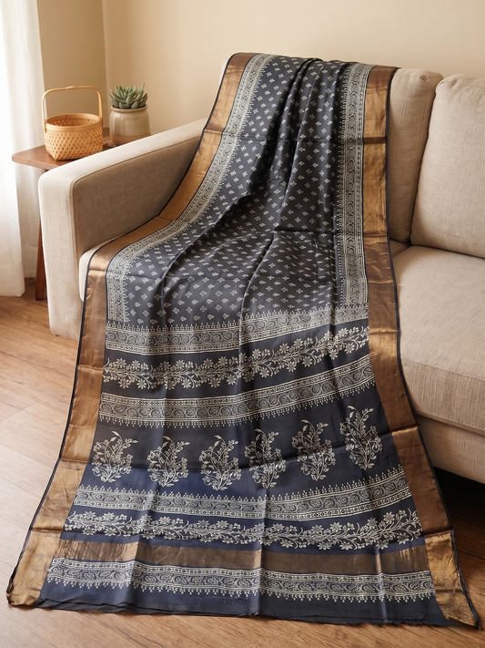 Tussar Print
