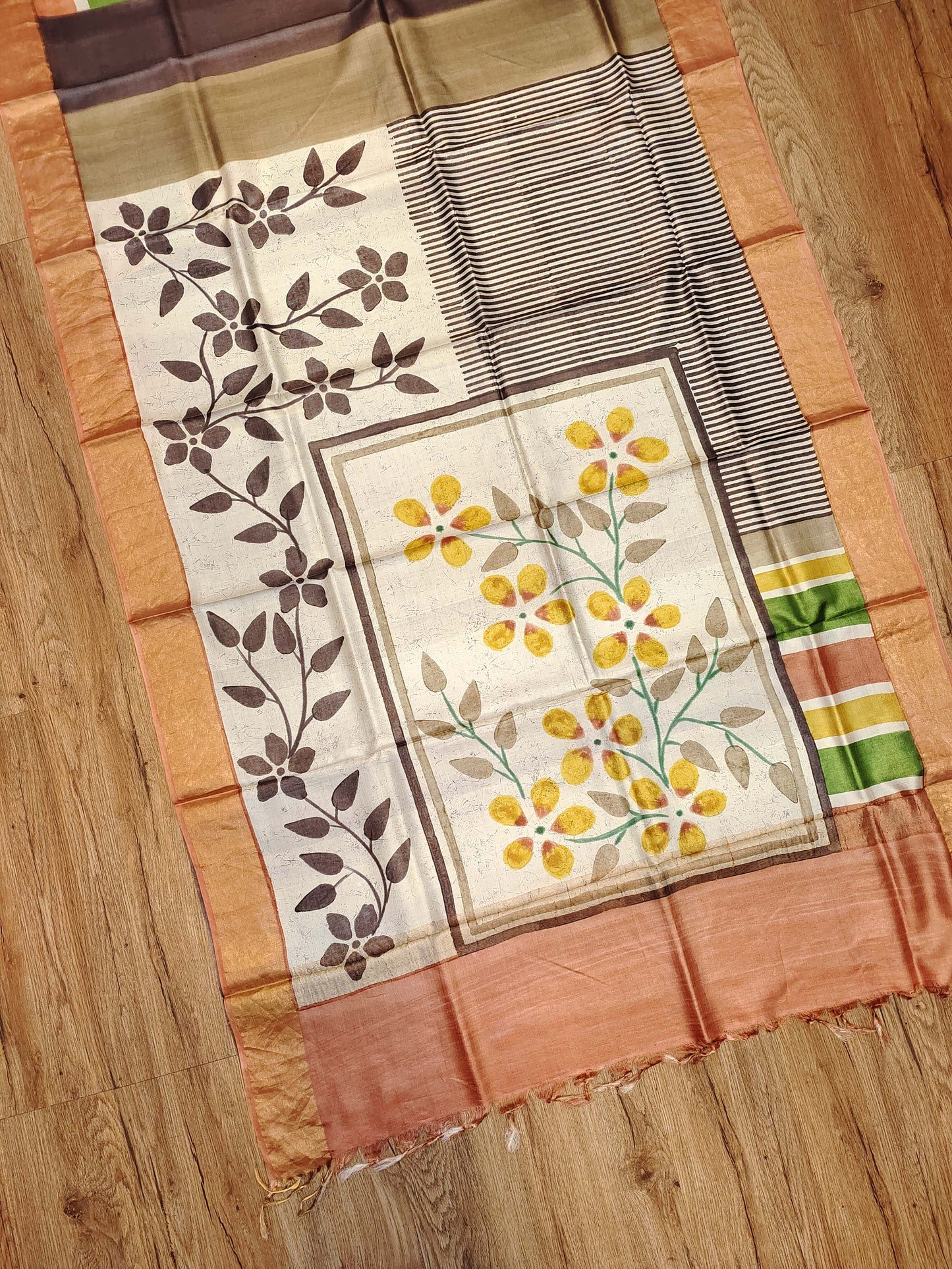 Tussar Print