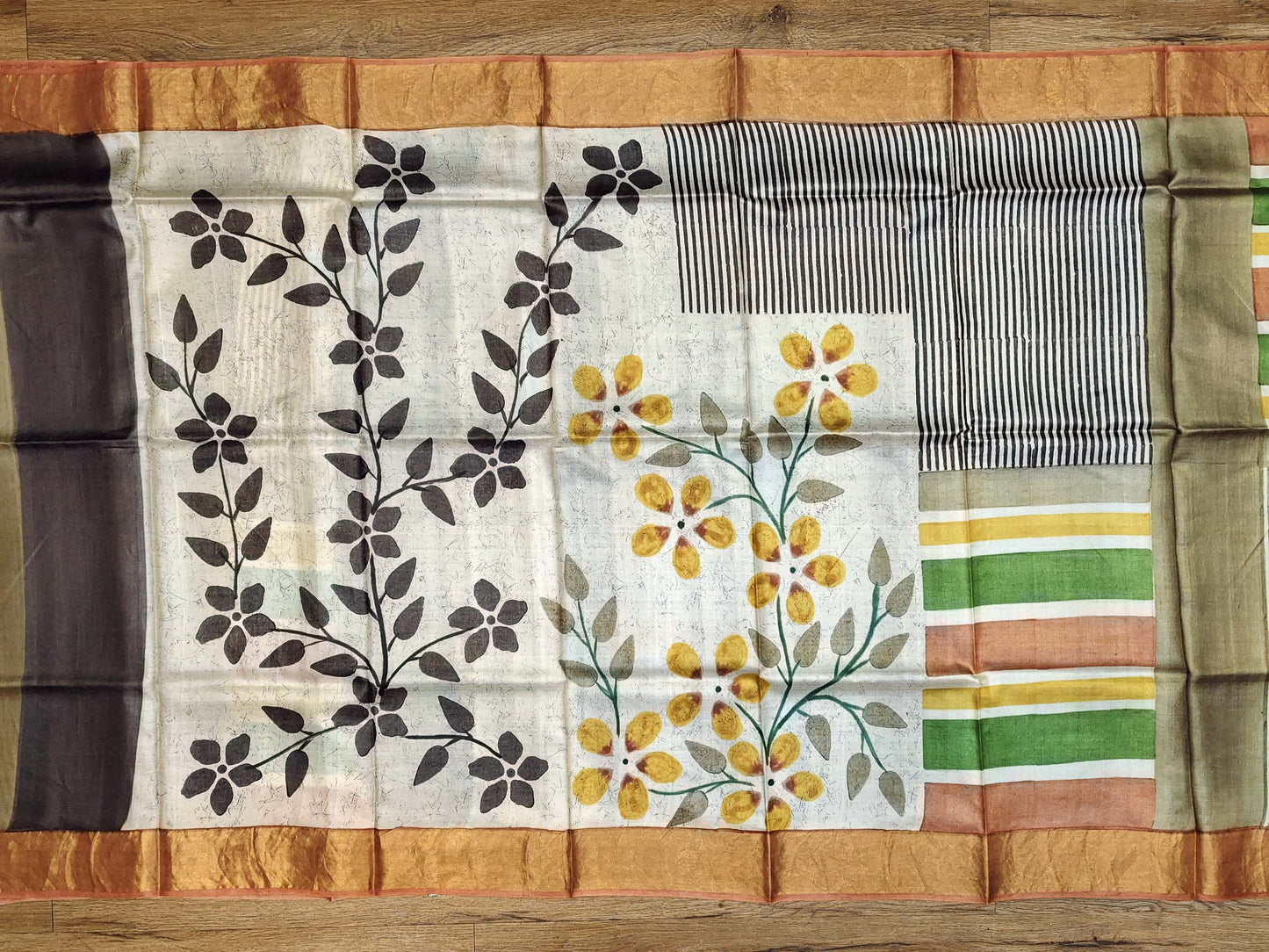 Tussar Print