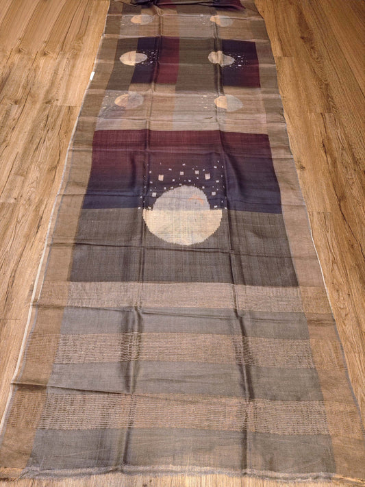 Tussar Print