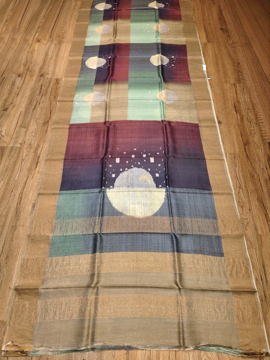 Tussar Print