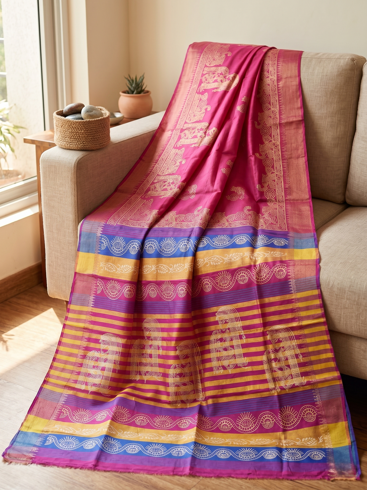 Bishnupuri Silk