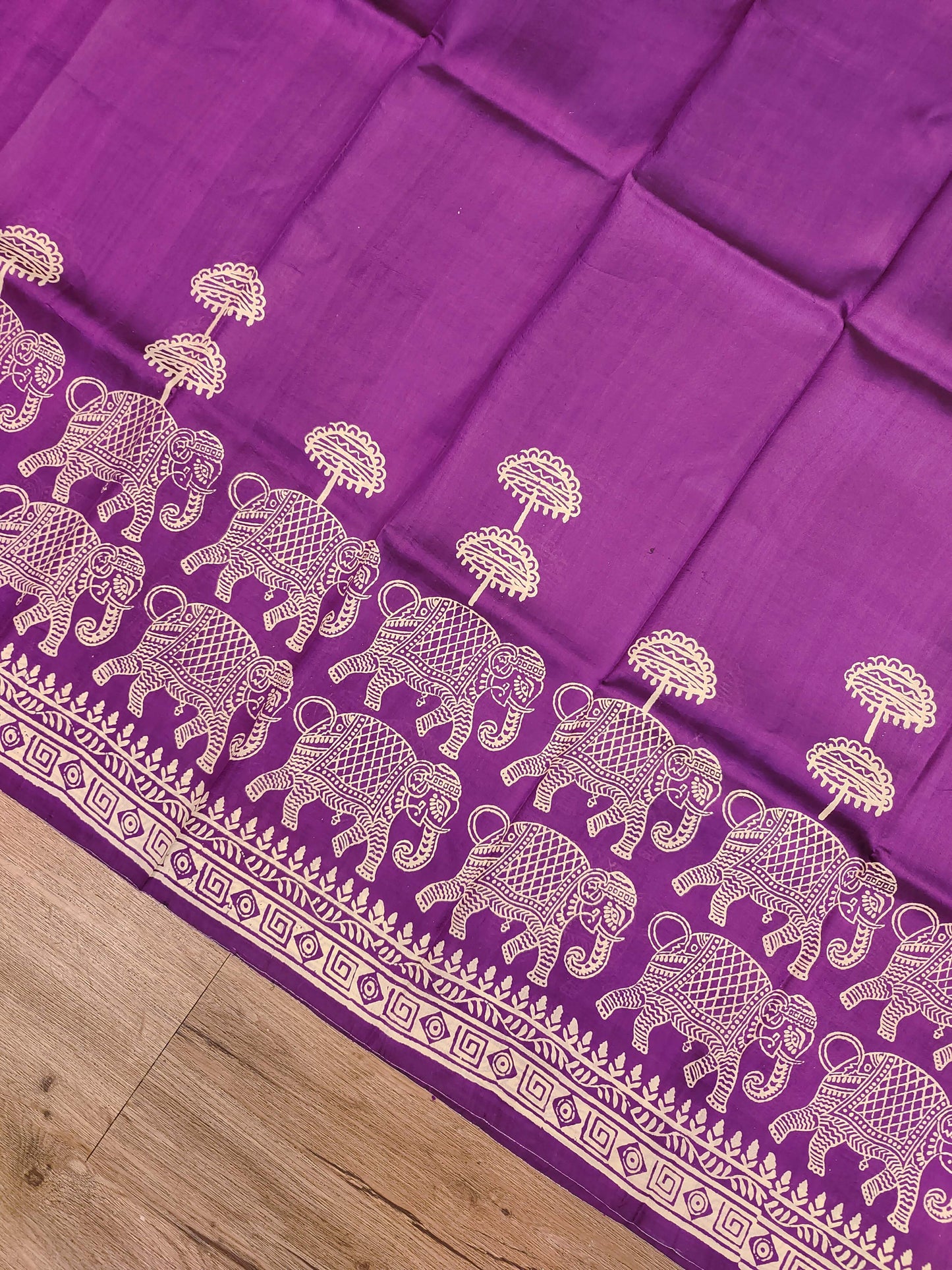 Bishnupuri Silk Print
