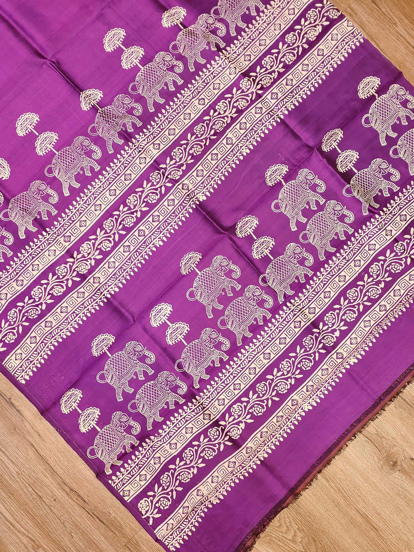 Bishnupuri Silk Print