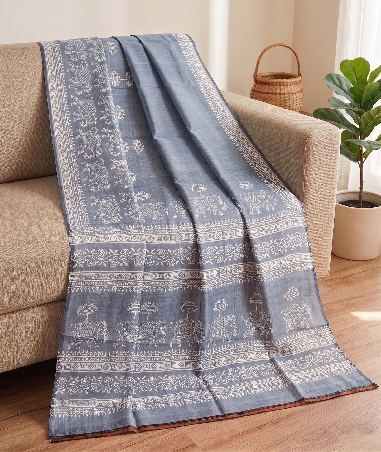 Bishnupuri Silk Print