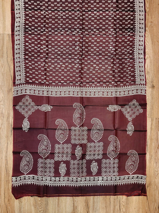 Bishnupuri Silk Print