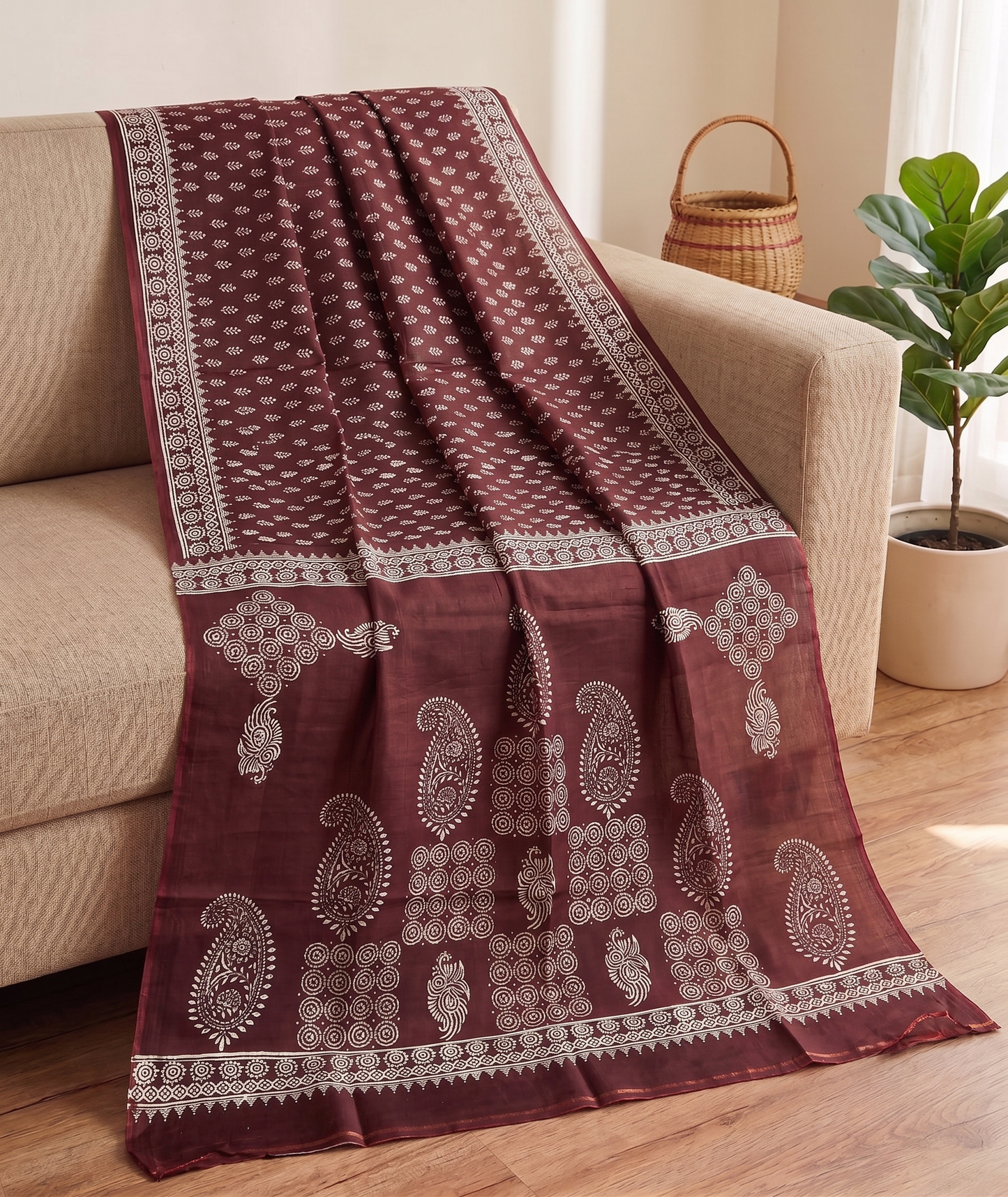 Bishnupuri Silk Print