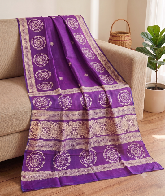 Bishnupuri Silk Print