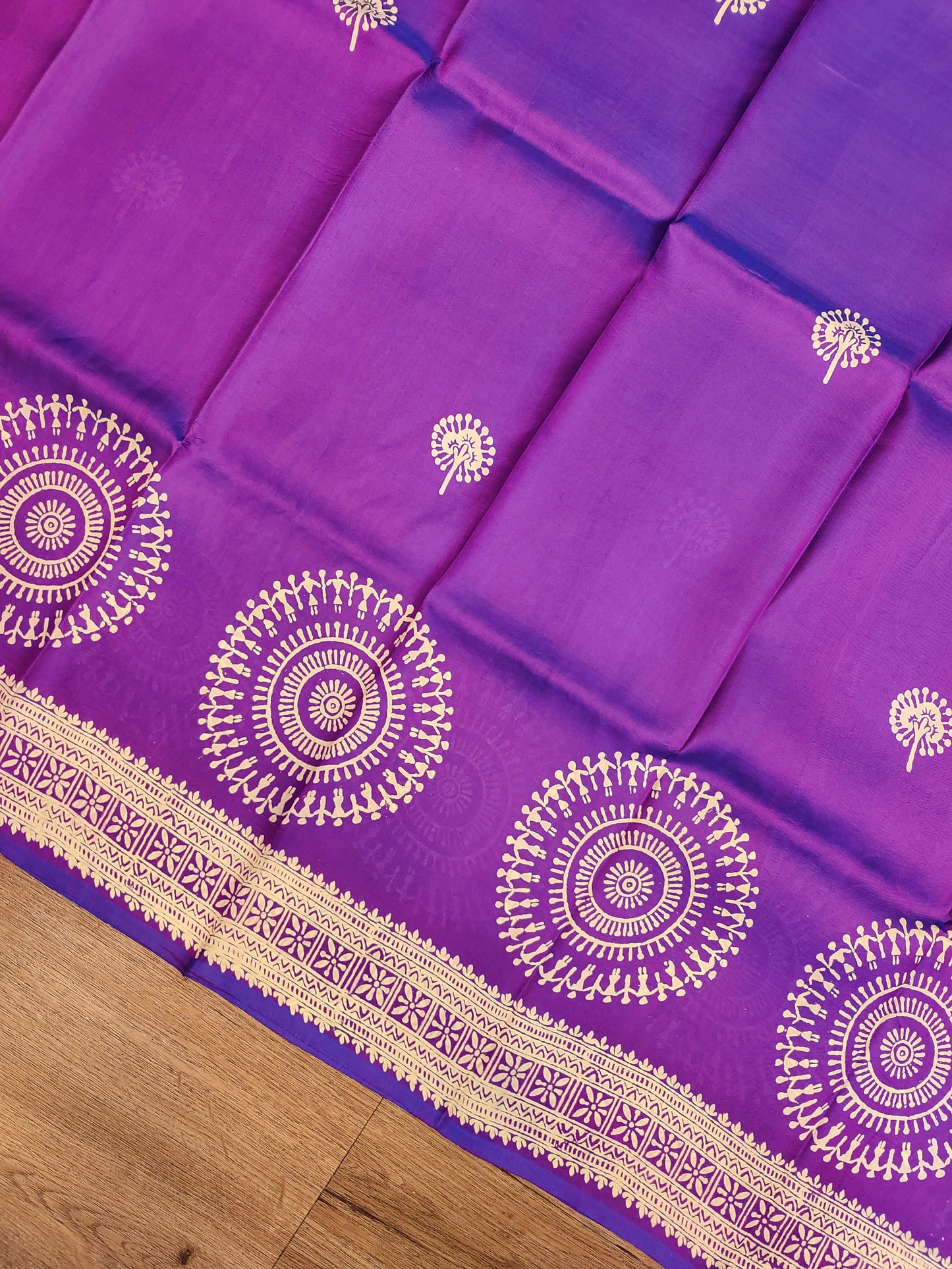 Bishnupuri Silk Print