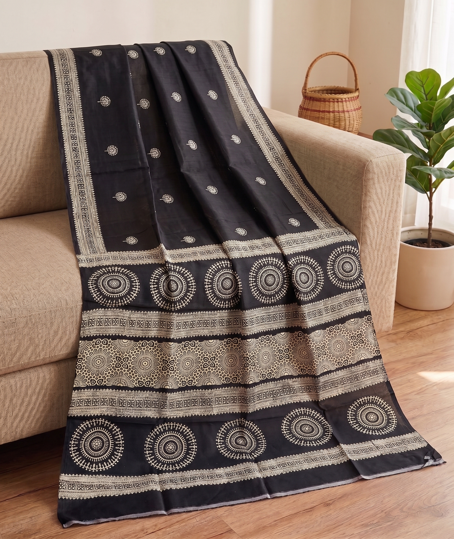 Bishnupuri Silk Print
