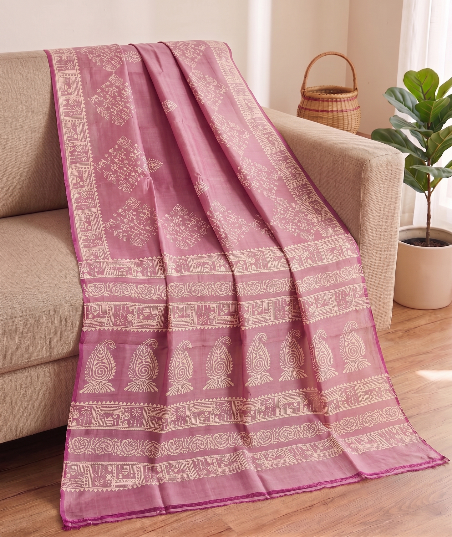 Bishnupuri Silk Print