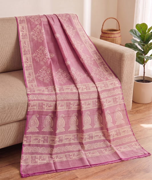 Bishnupuri Silk Print