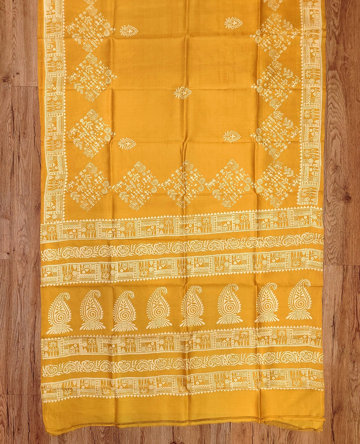 Bishnupuri Silk Print