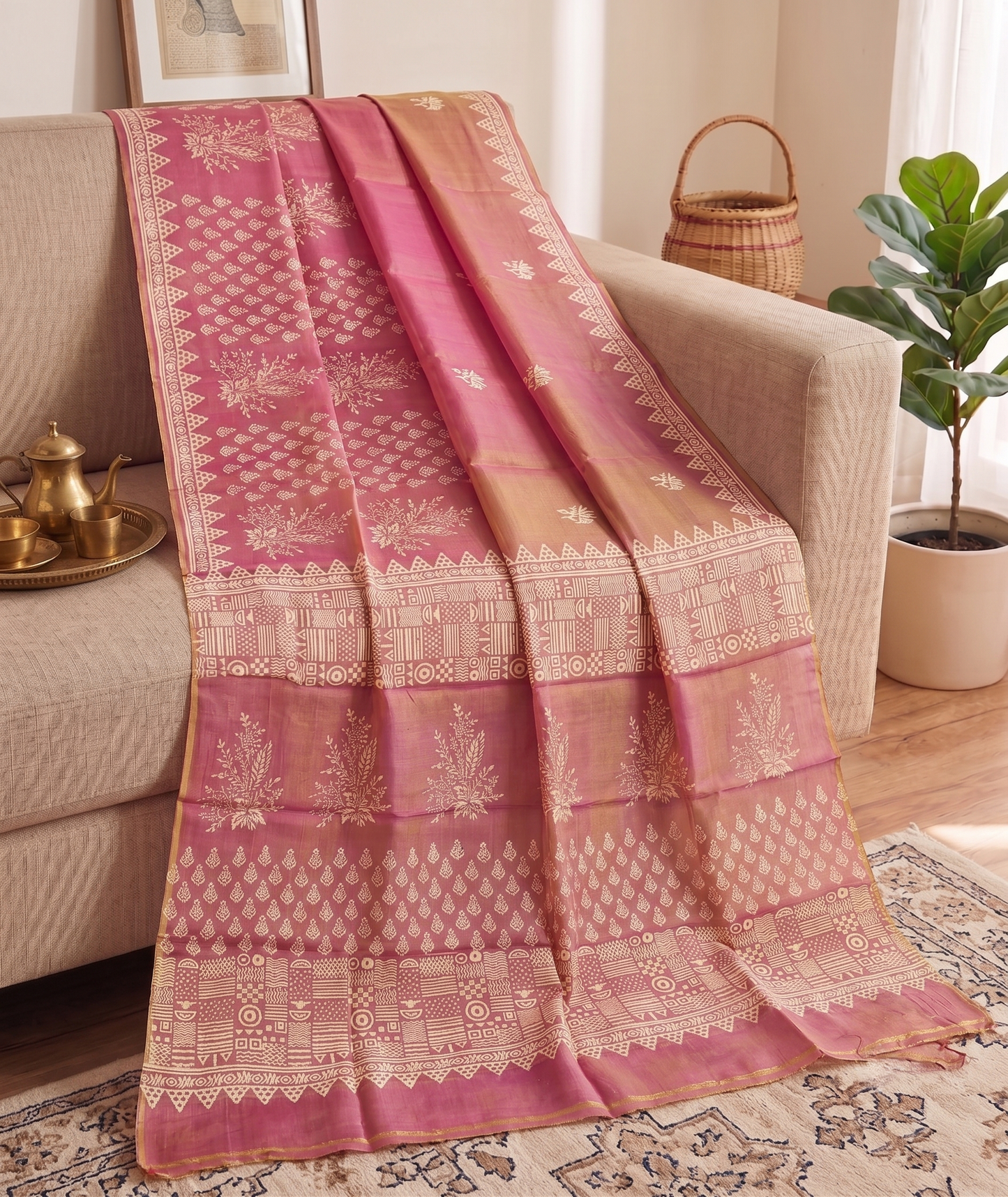 Bishnupuri Silk Print
