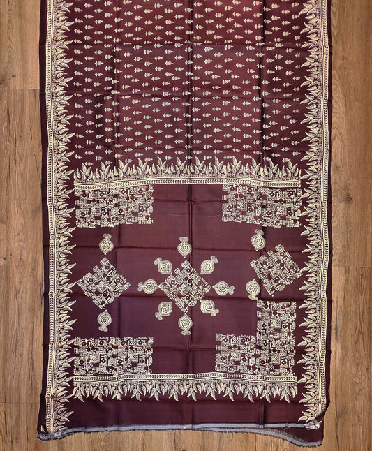 Bishnupuri Silk Print