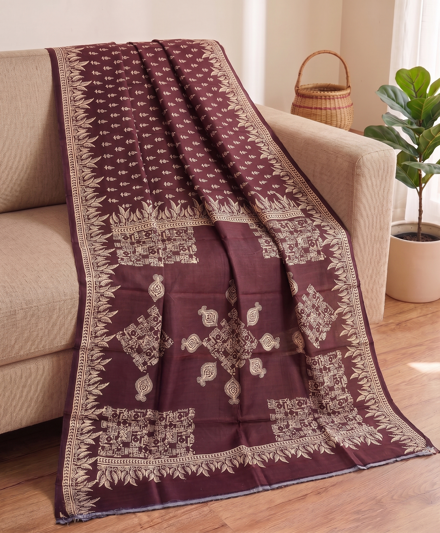 Bishnupuri Silk Print