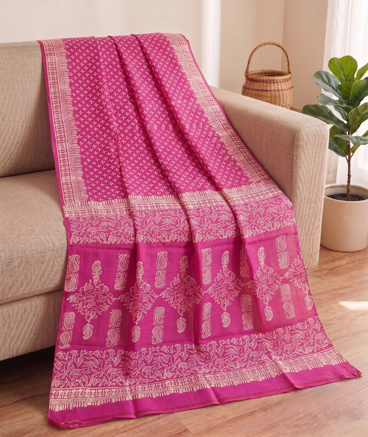 Bishnupuri Silk Print