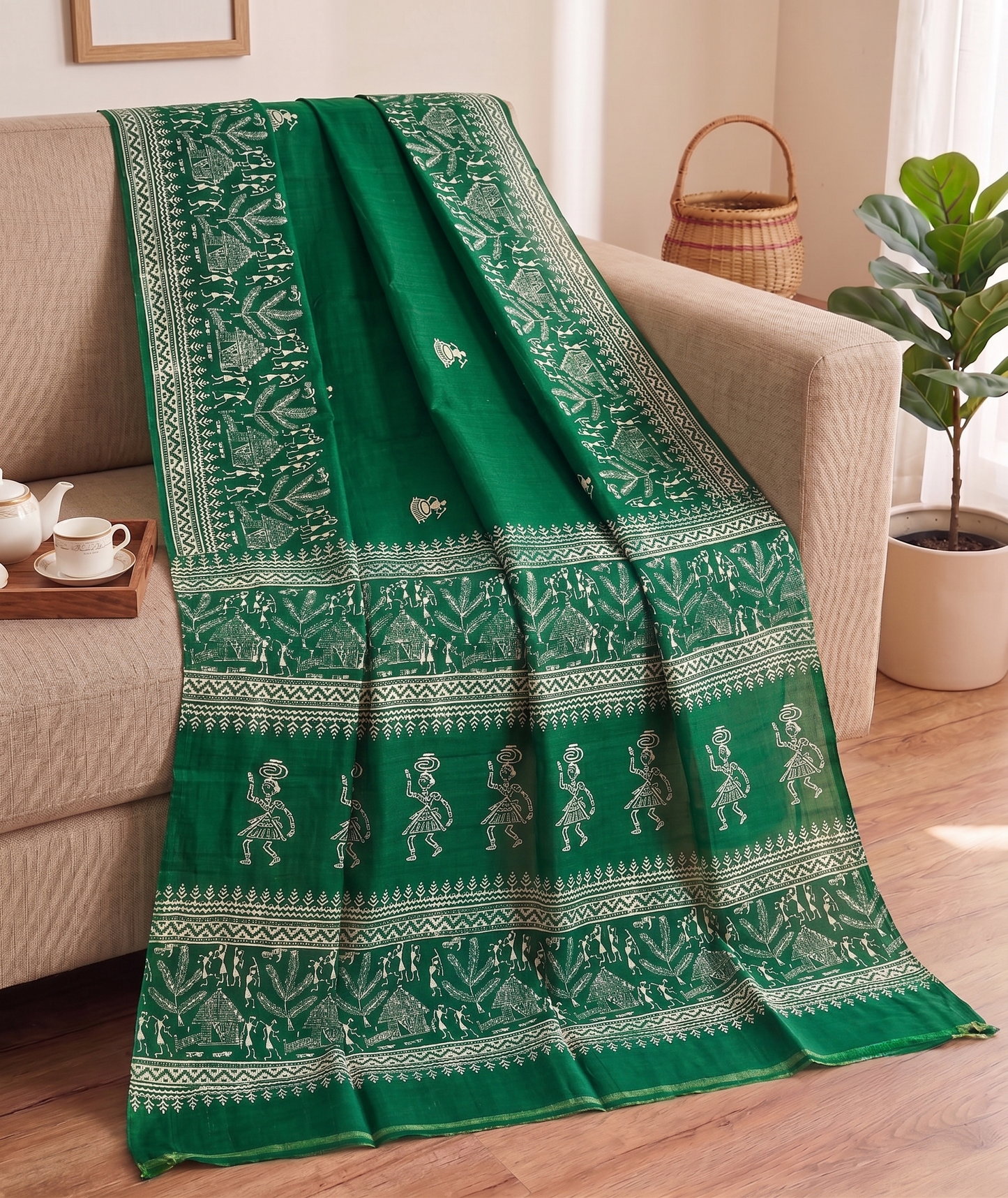 Bishnupuri Silk Print
