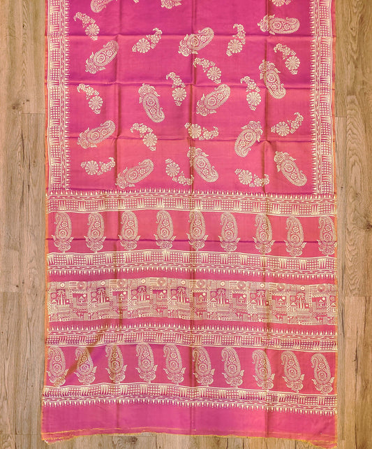 Bishnupuri Silk Print