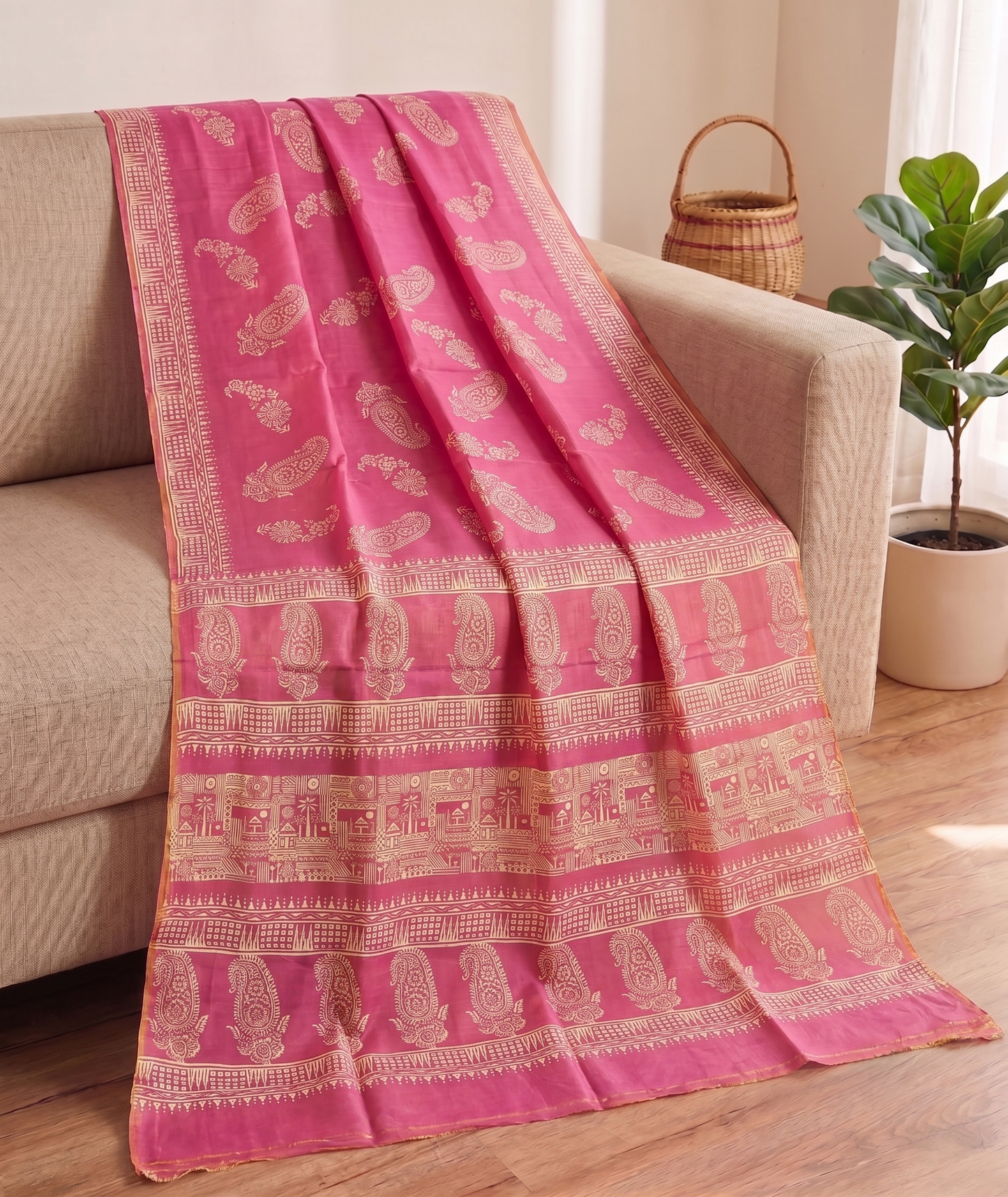 Bishnupuri Silk Print