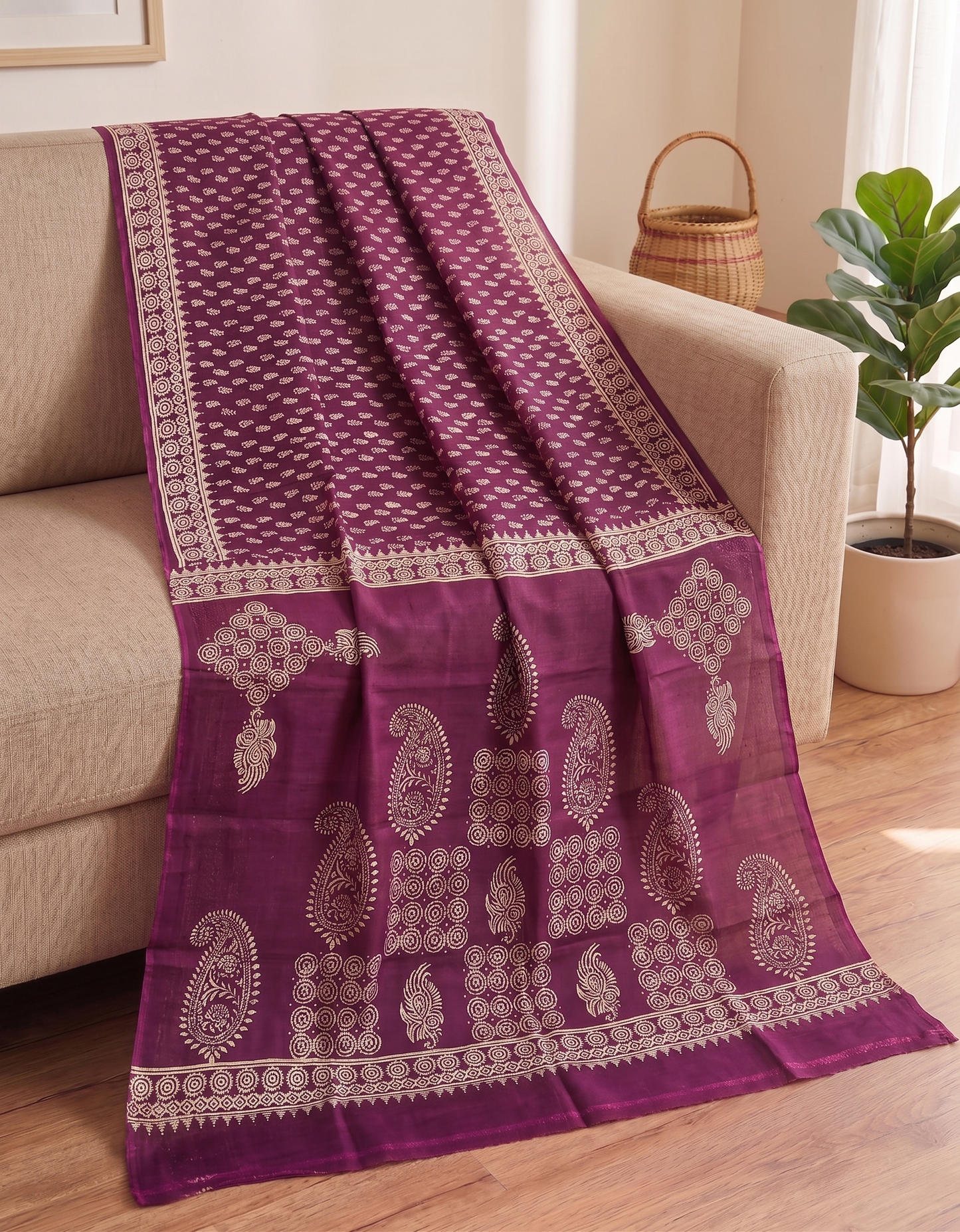 Bishnupuri Silk Print