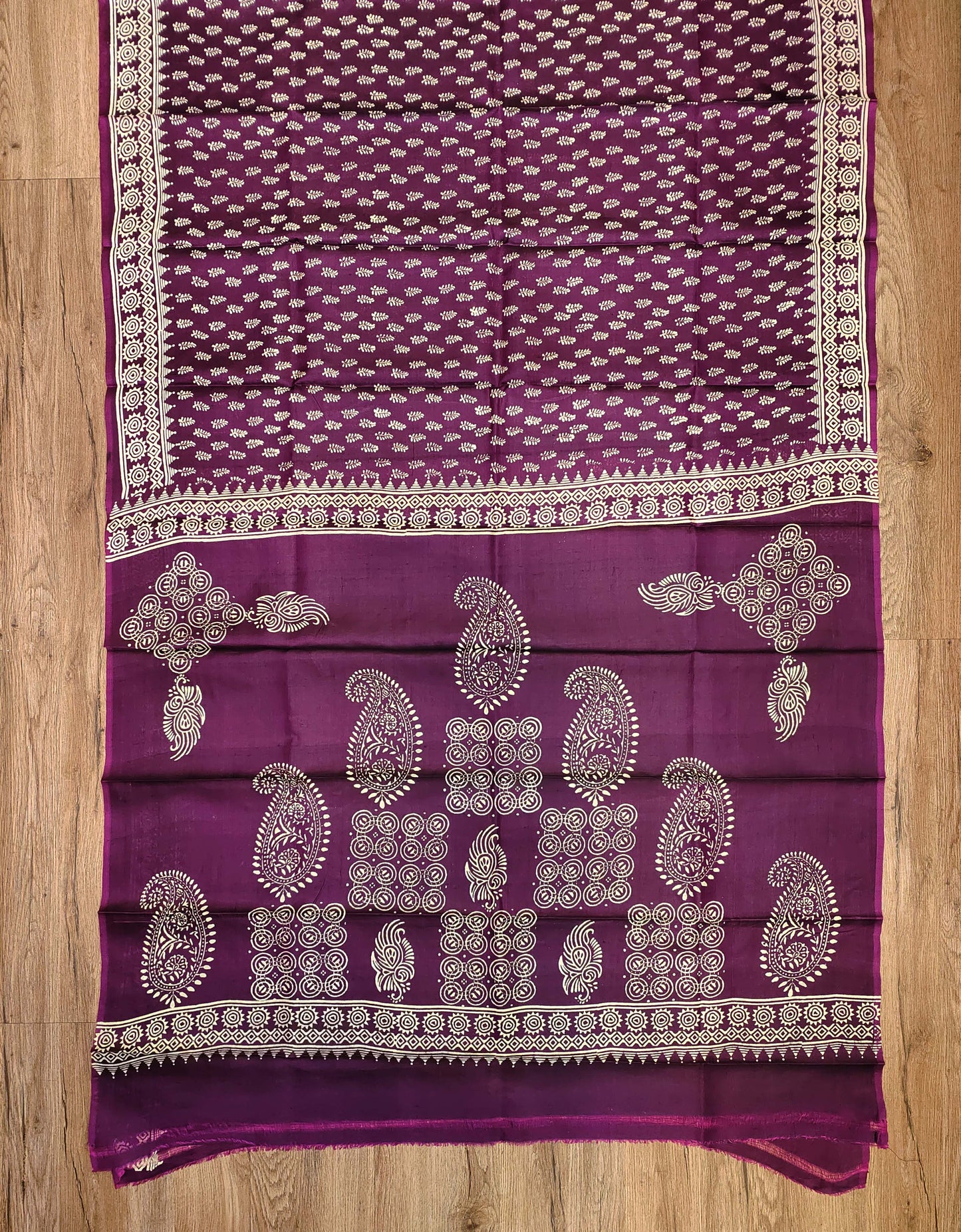Bishnupuri Silk Print