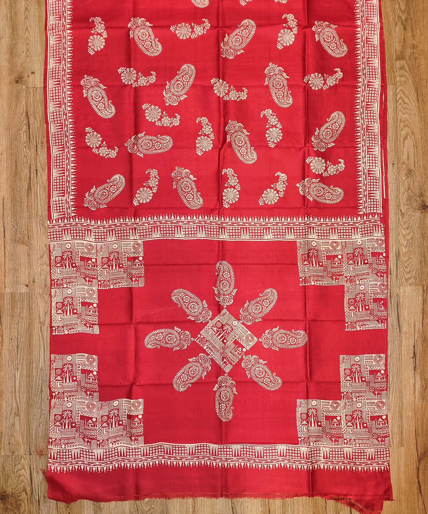 Bishnupuri Silk Print