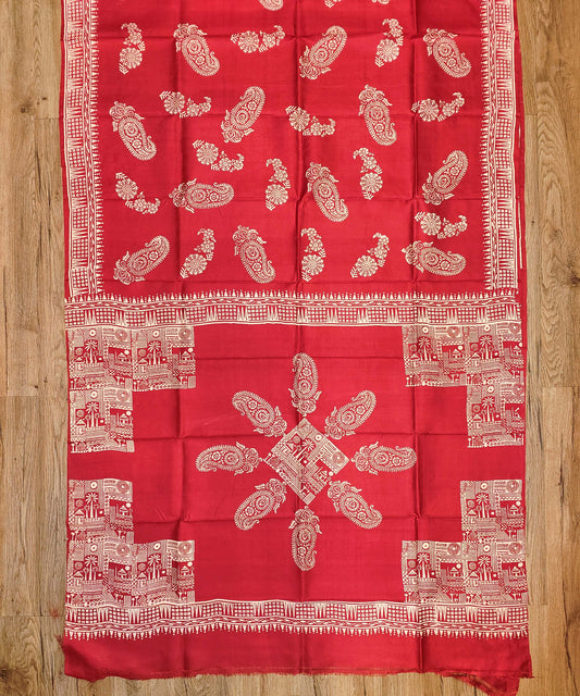 Bishnupuri Silk Print