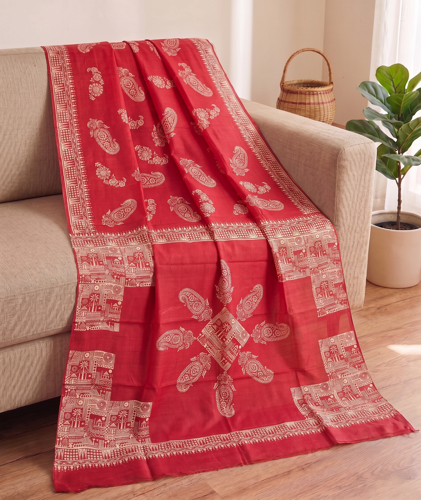 Bishnupuri Silk Print