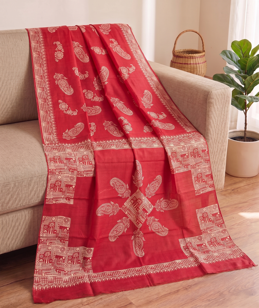 Bishnupuri Silk Print