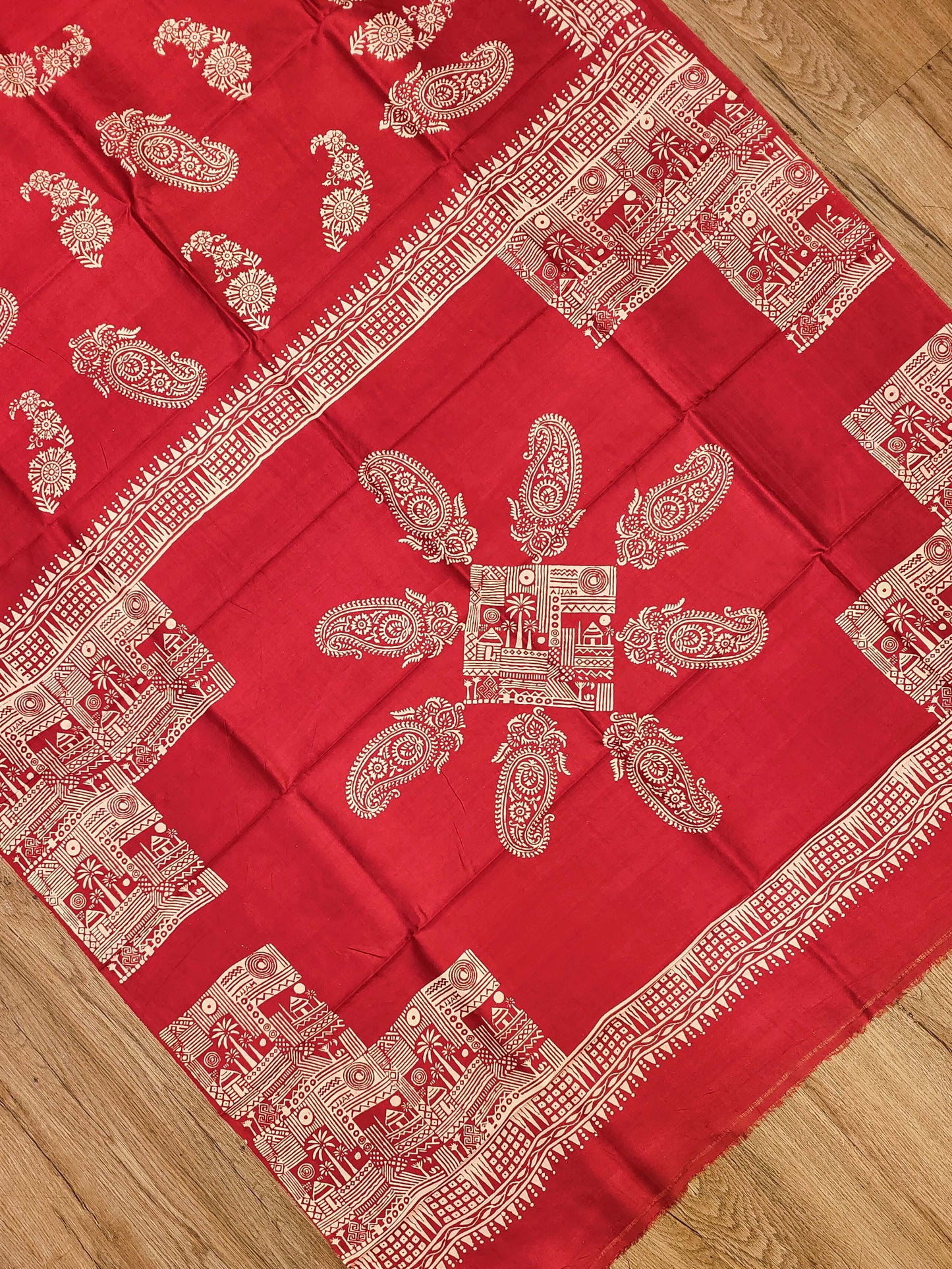 Bishnupuri Silk Print