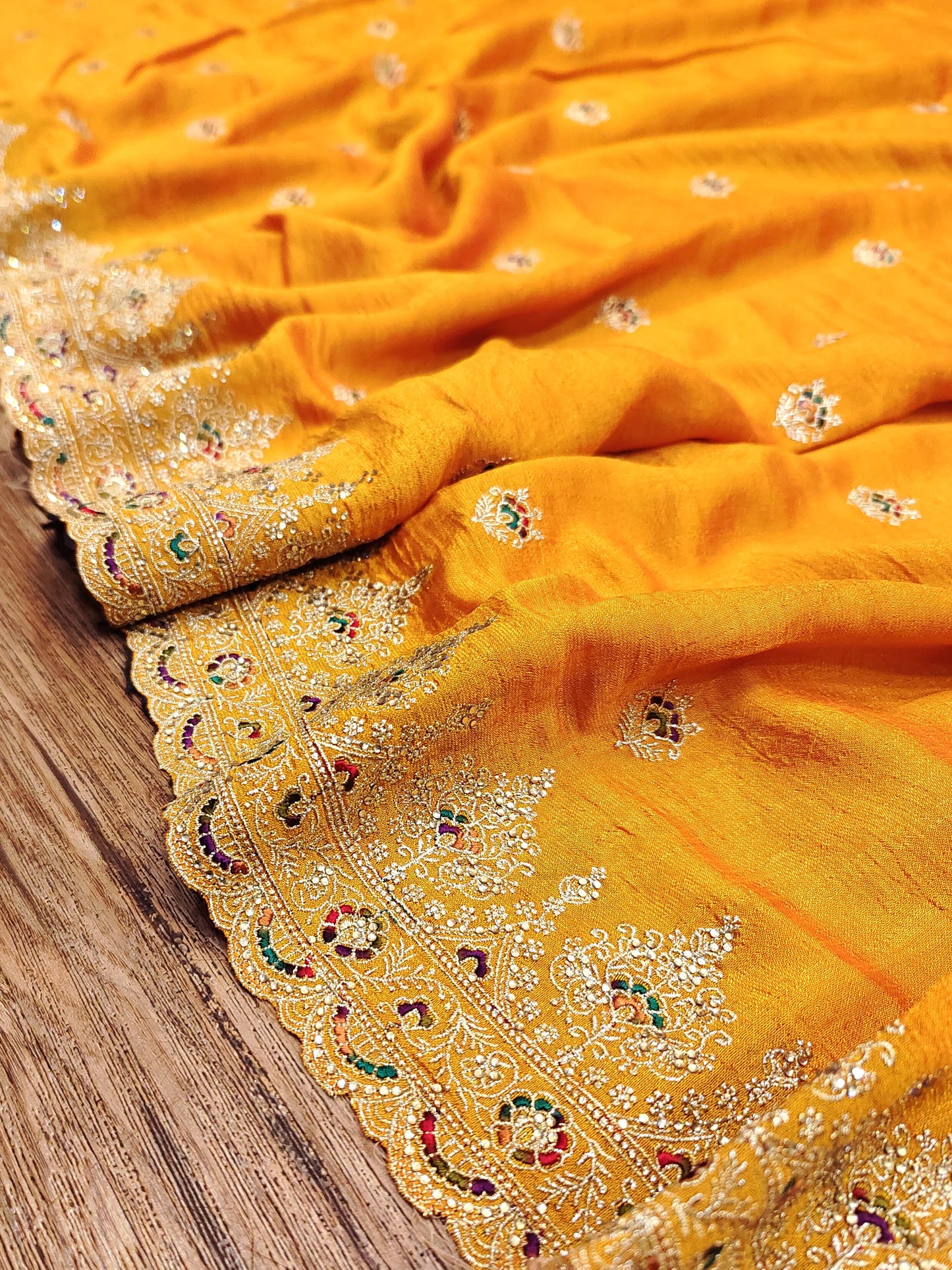Vichitra Silk (Blend)