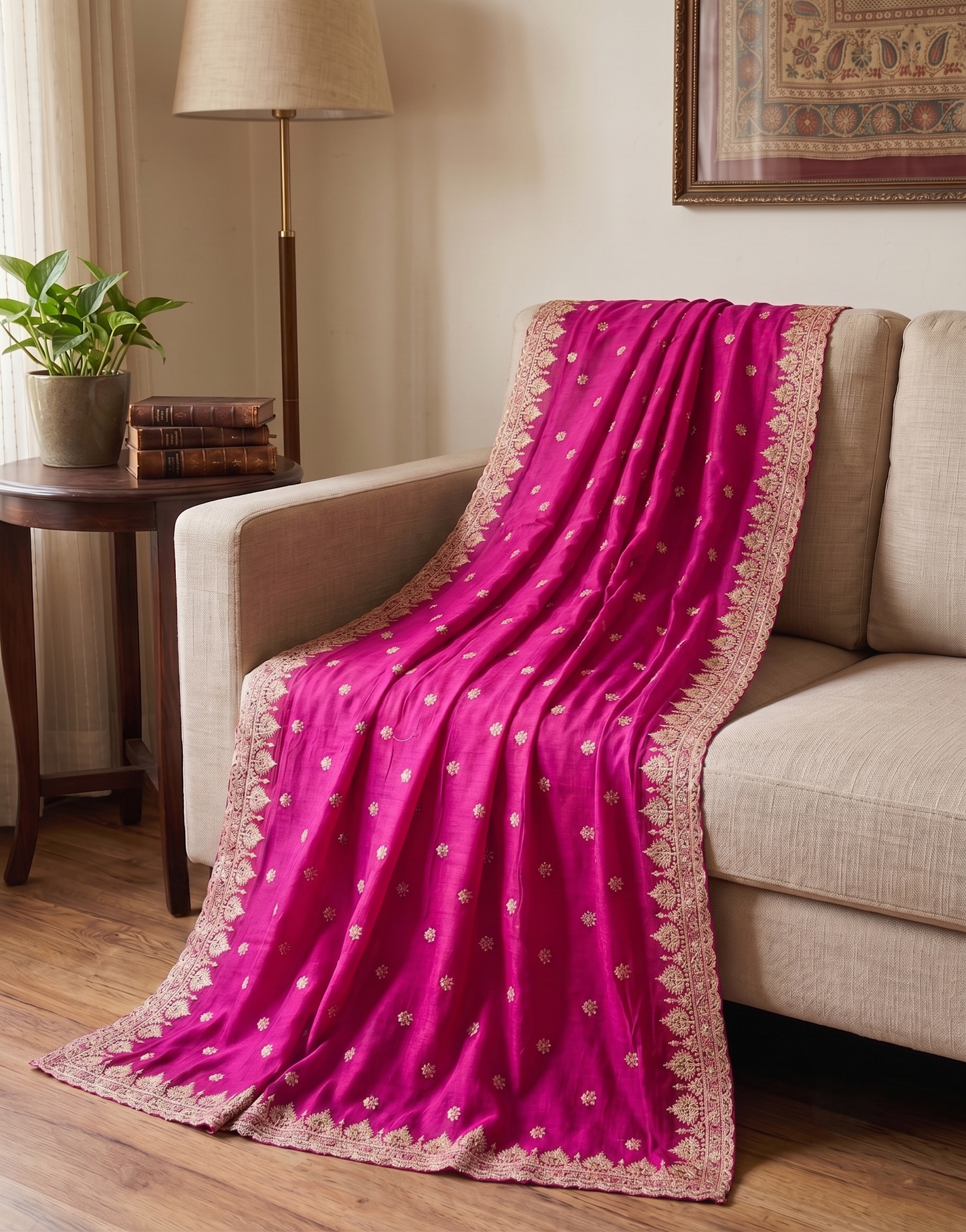 Vichitra Silk (Blend)