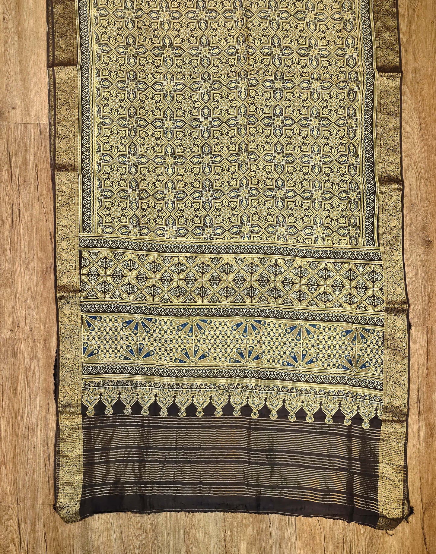 Ajrak Print on Viscose