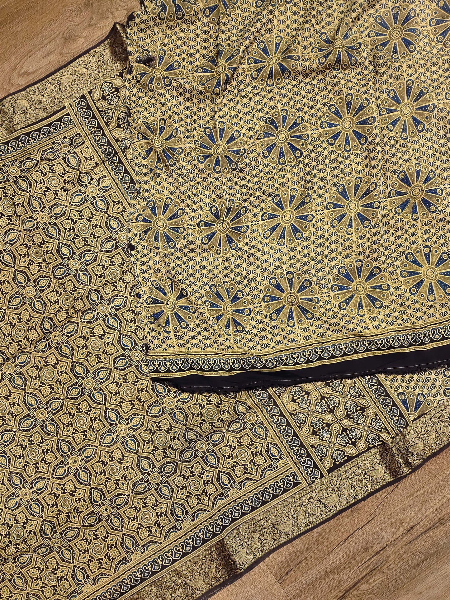 Ajrak Print on Viscose
