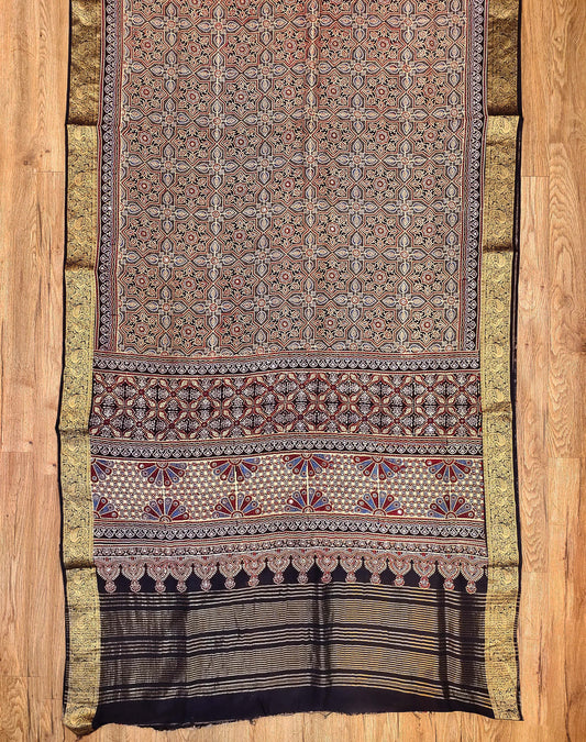 Ajrak Print on Viscose