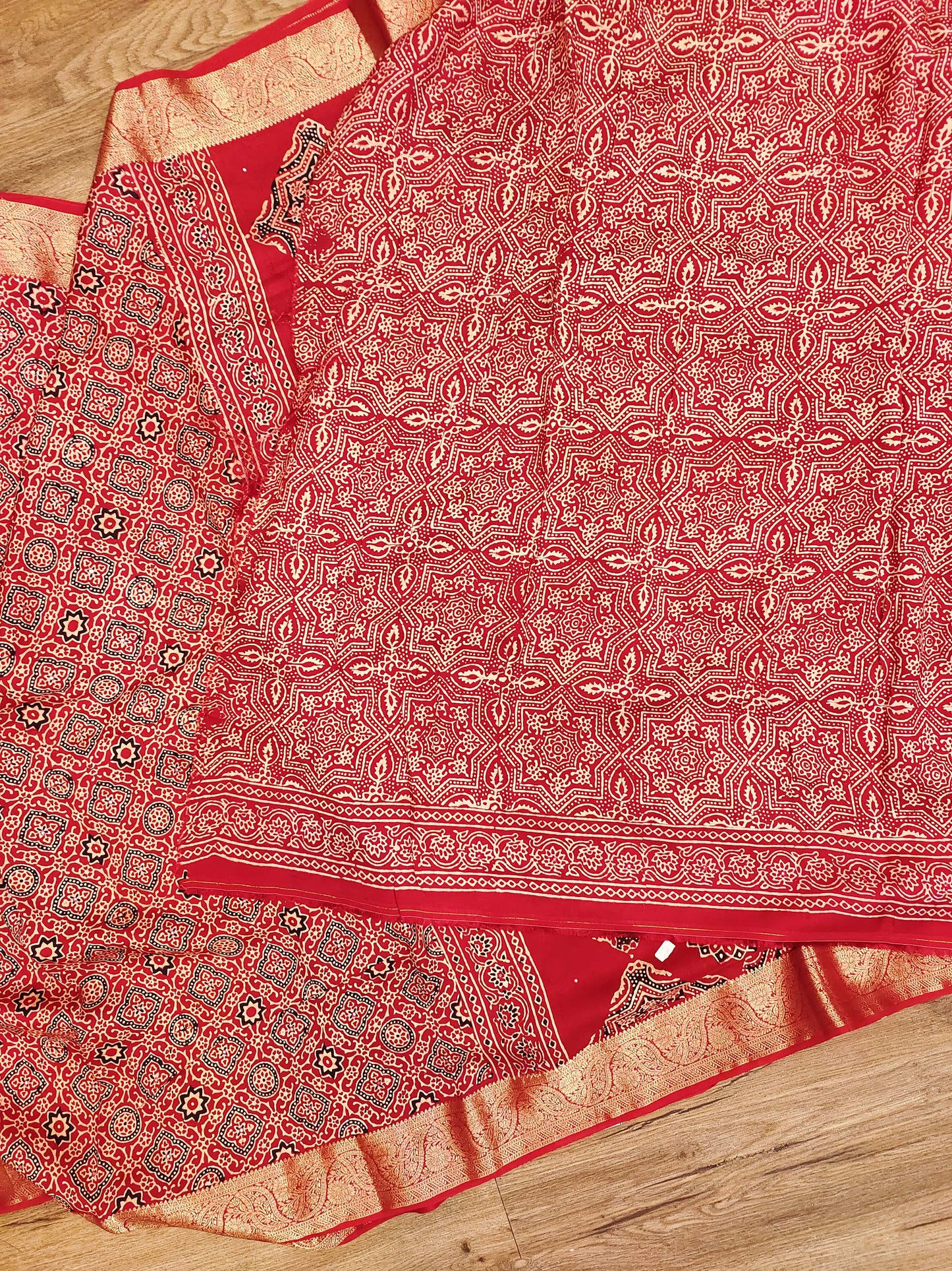 Ajrak Print on Viscose