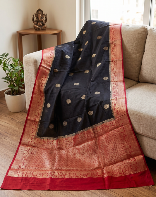 Tussar Banarasi (Blend)