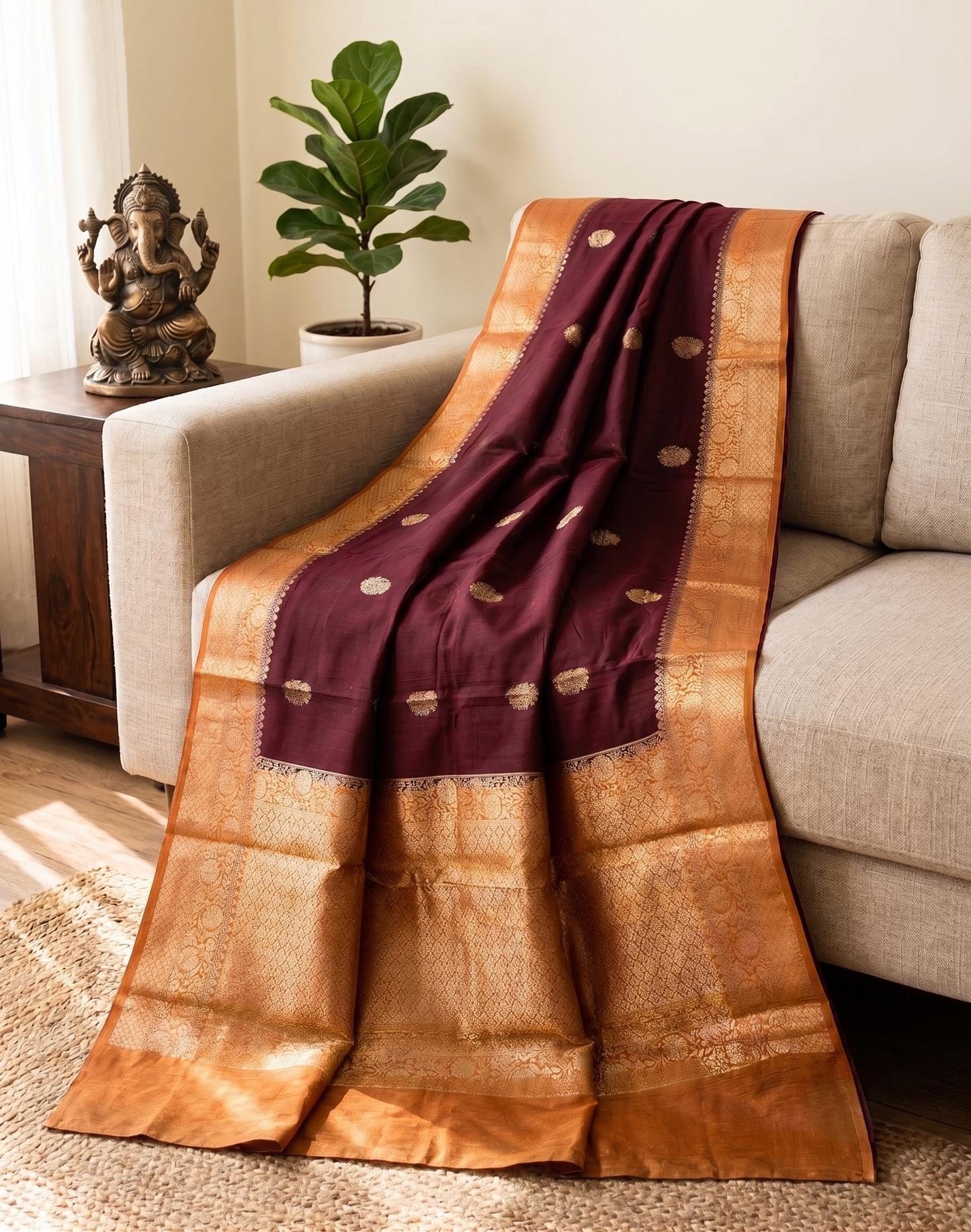 Tussar Banarasi (Blend)