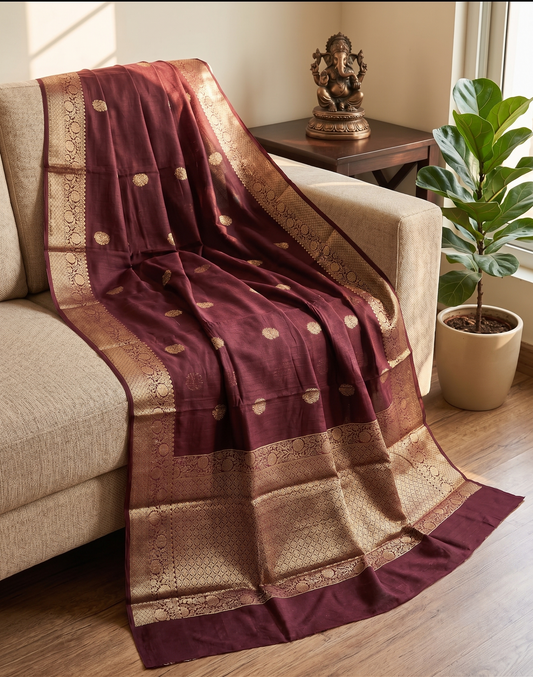 Tussar Banarasi (Blend)