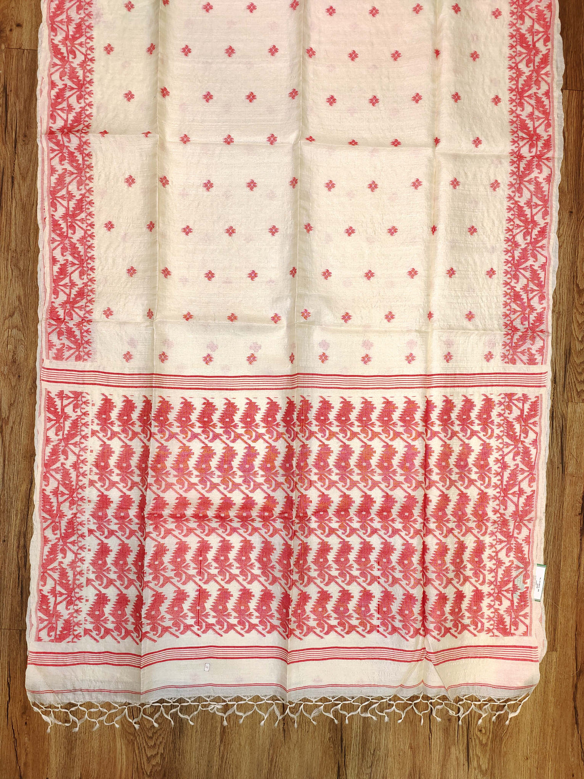 Tussar Jamdani