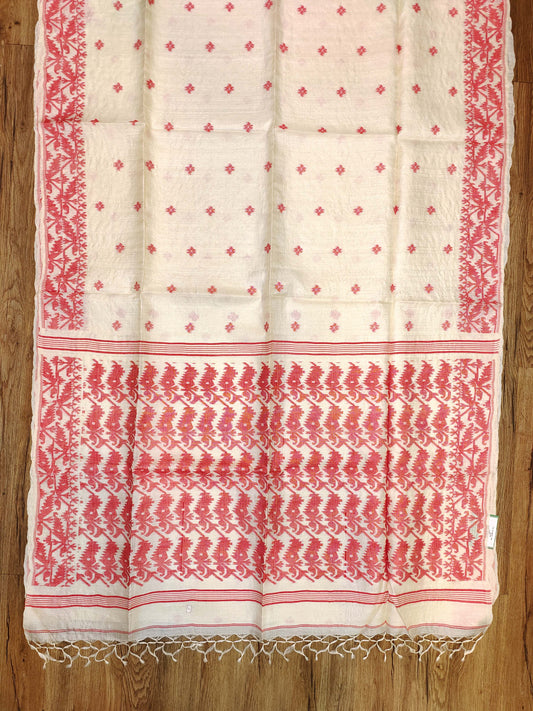 Tussar Jamdani